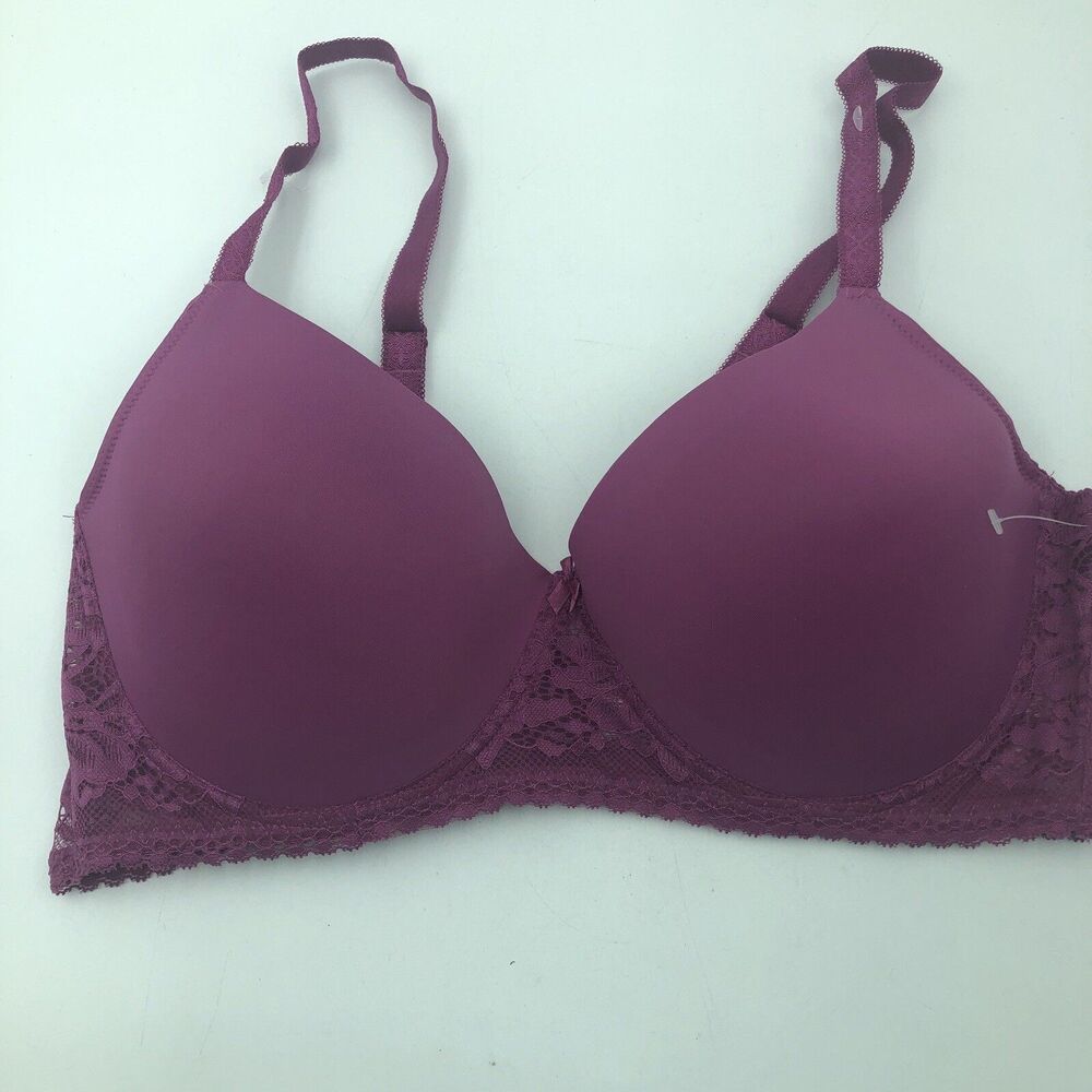 Honeydew Bra 42D Fireweed Lace Padded Underwire Adjustable Clasp Back